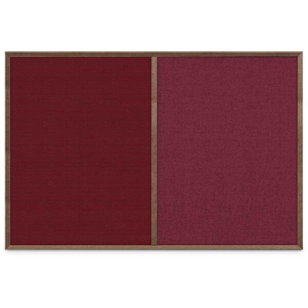 Slim Style Indoor Enclosed Corkboard, 24